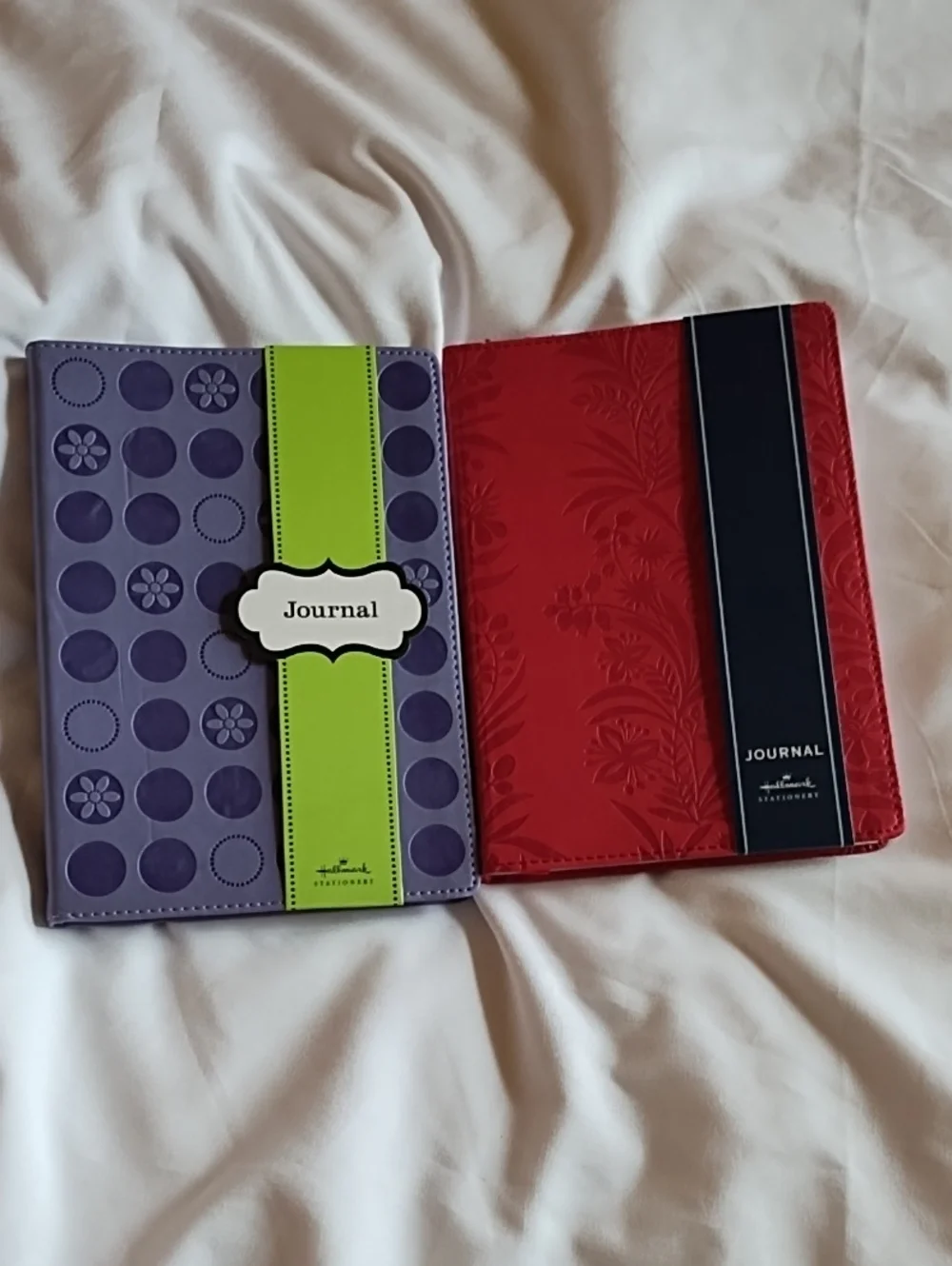 Hallmark Purple and Red Journals - Set of 2